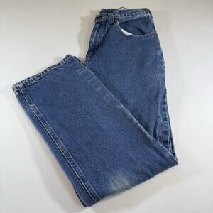 Carhartt Vintage 90s Relaxed Workwear Washed Ripped Jeans - Medium Wash 30 X 30